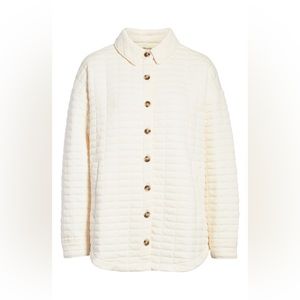 Madewell Quilted Shirt Jacket - NWT